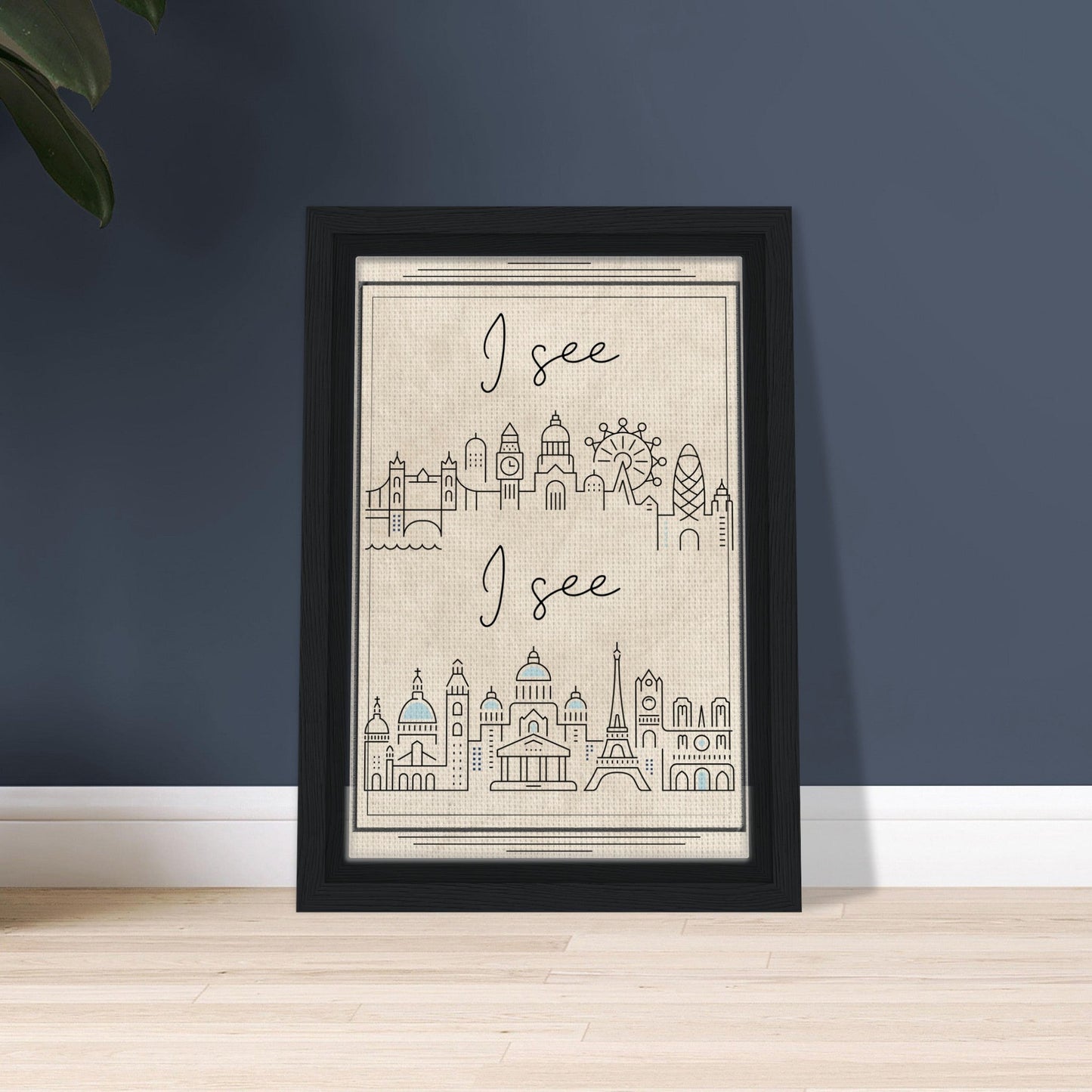 I see... Framed Canvas - Out of Office Outfitters - Print Material