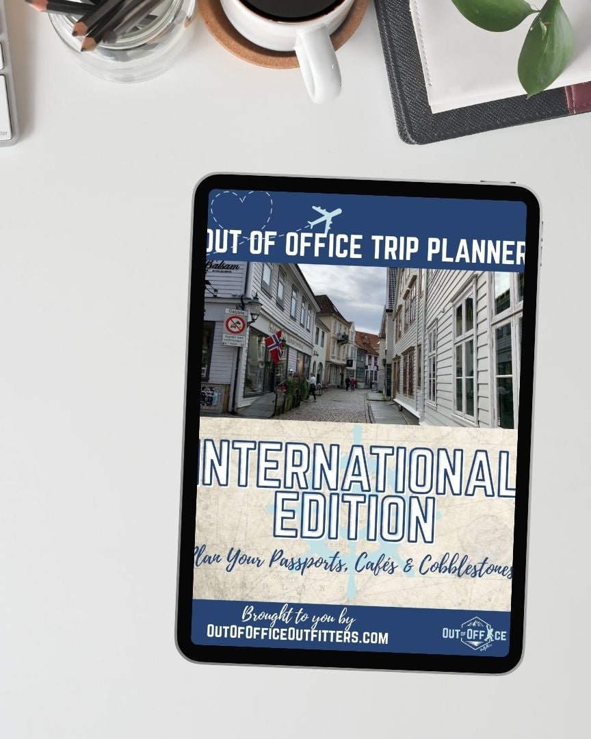 ✈️ International Edition Trip Planner – Free Download - Out of Office Outfitters -