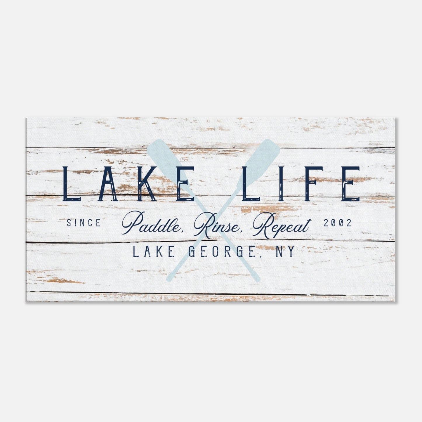 Lake Life Canvas Wall Art - Out of Office Outfitters - Print Material
