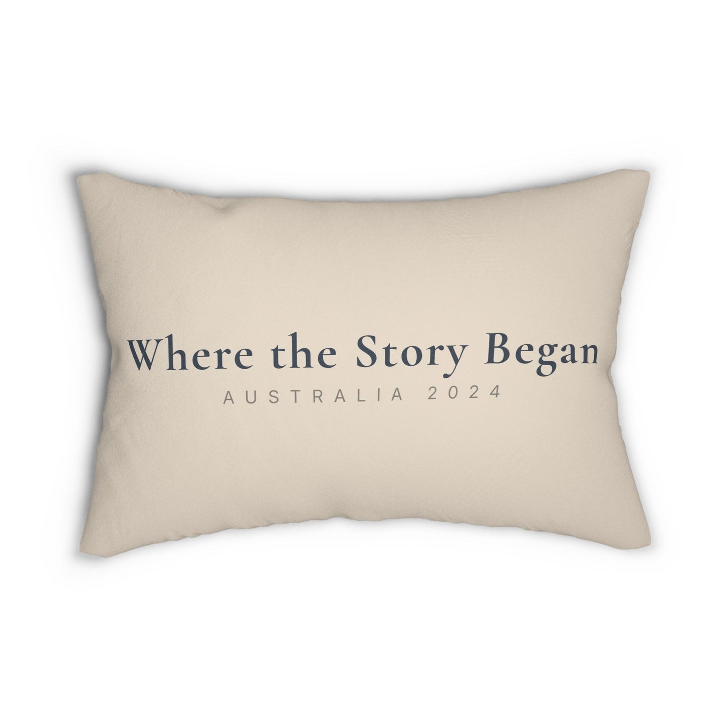 Personalized Milestone Travel Decorative Lumbar Pillow - Out of Office Outfitters - Home Decor