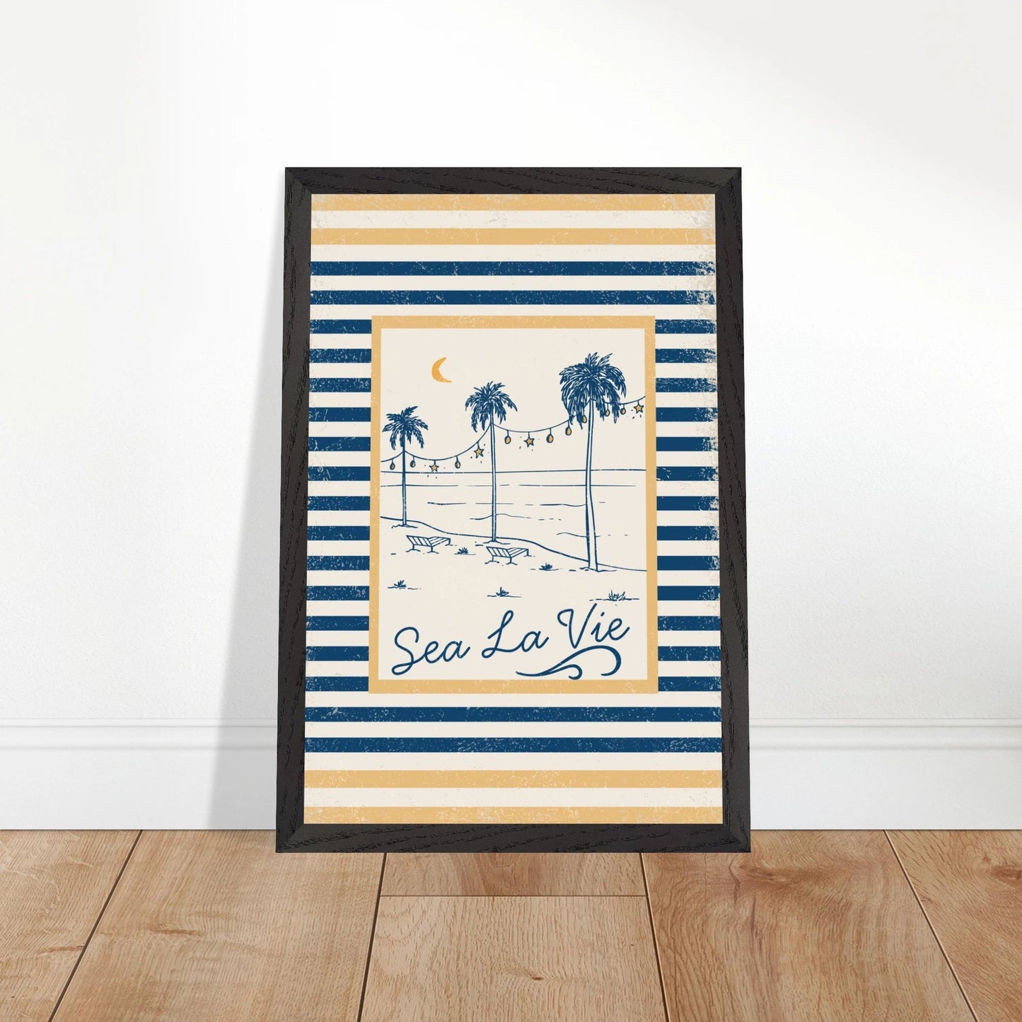 Sea La Vie Coastal Chic Wall Art - Out of Office Outfitters - Print Material