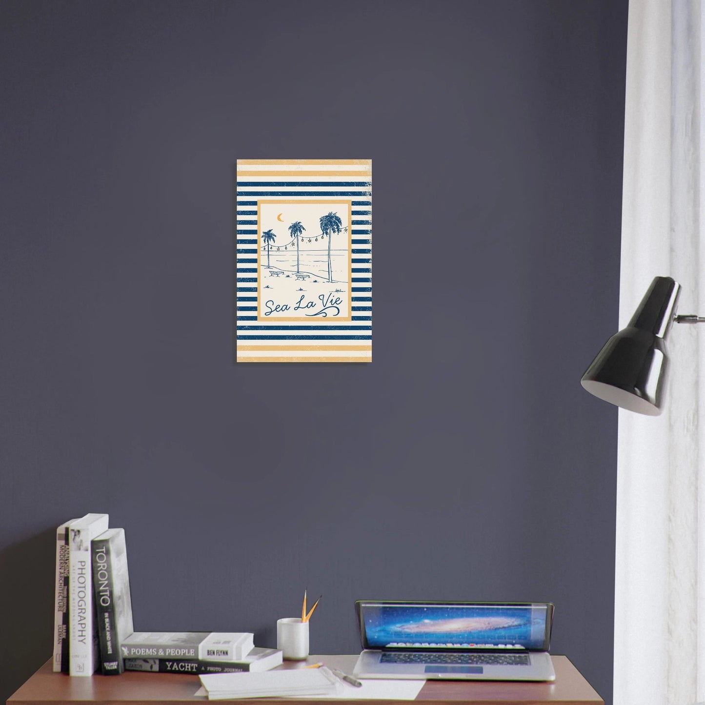 Sea La Vie Coastal Chic Wall Art - Out of Office Outfitters - Print Material