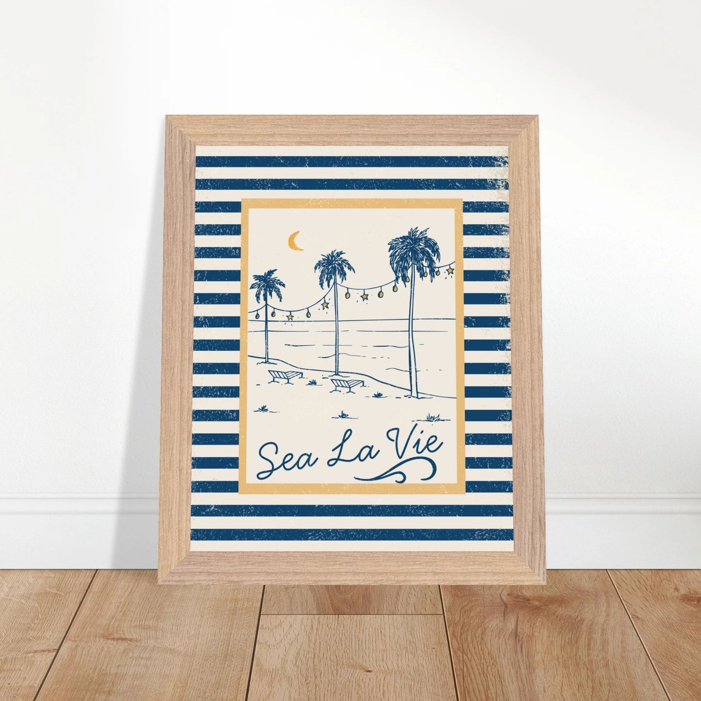 Sea La Vie Coastal Chic Wall Art - Out of Office Outfitters - Print Material