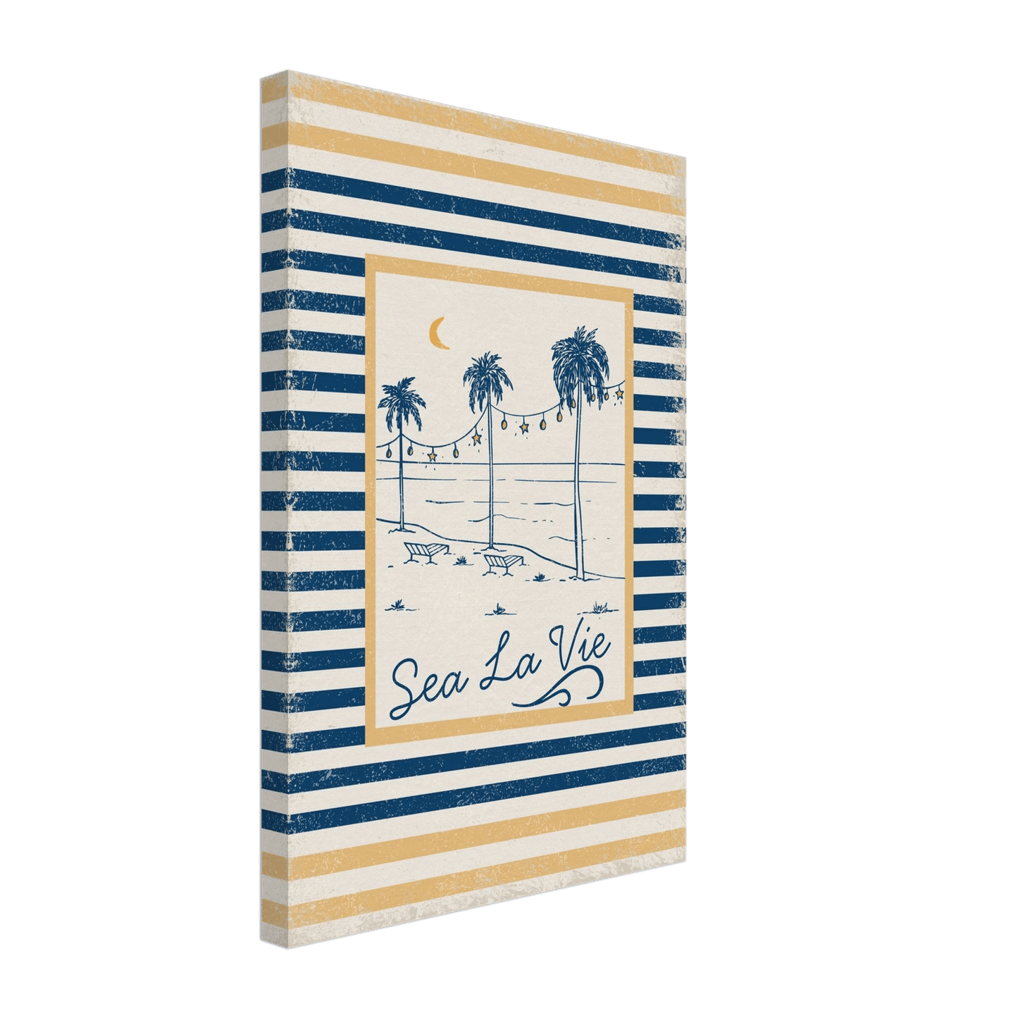 Sea La Vie Coastal Chic Wall Art - Out of Office Outfitters - Print Material