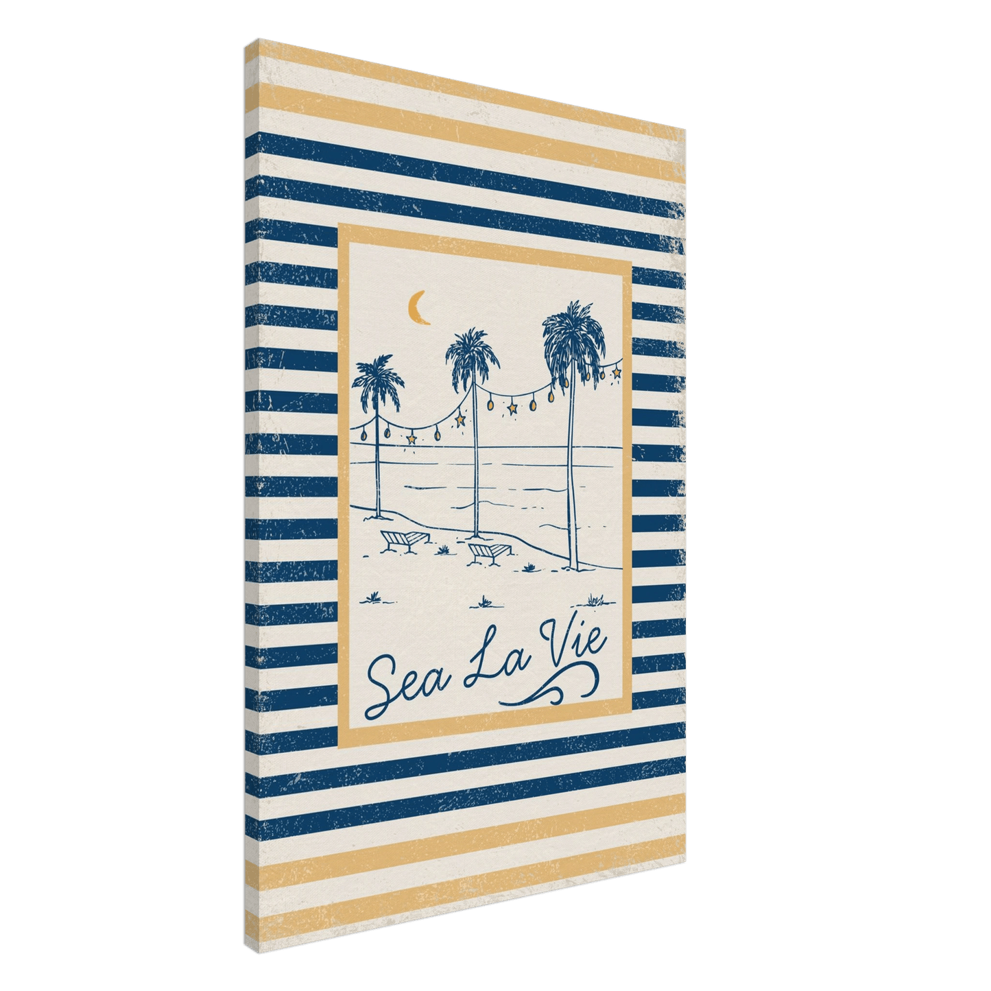 Sea La Vie Coastal Chic Wall Art - Out of Office Outfitters - Print Material