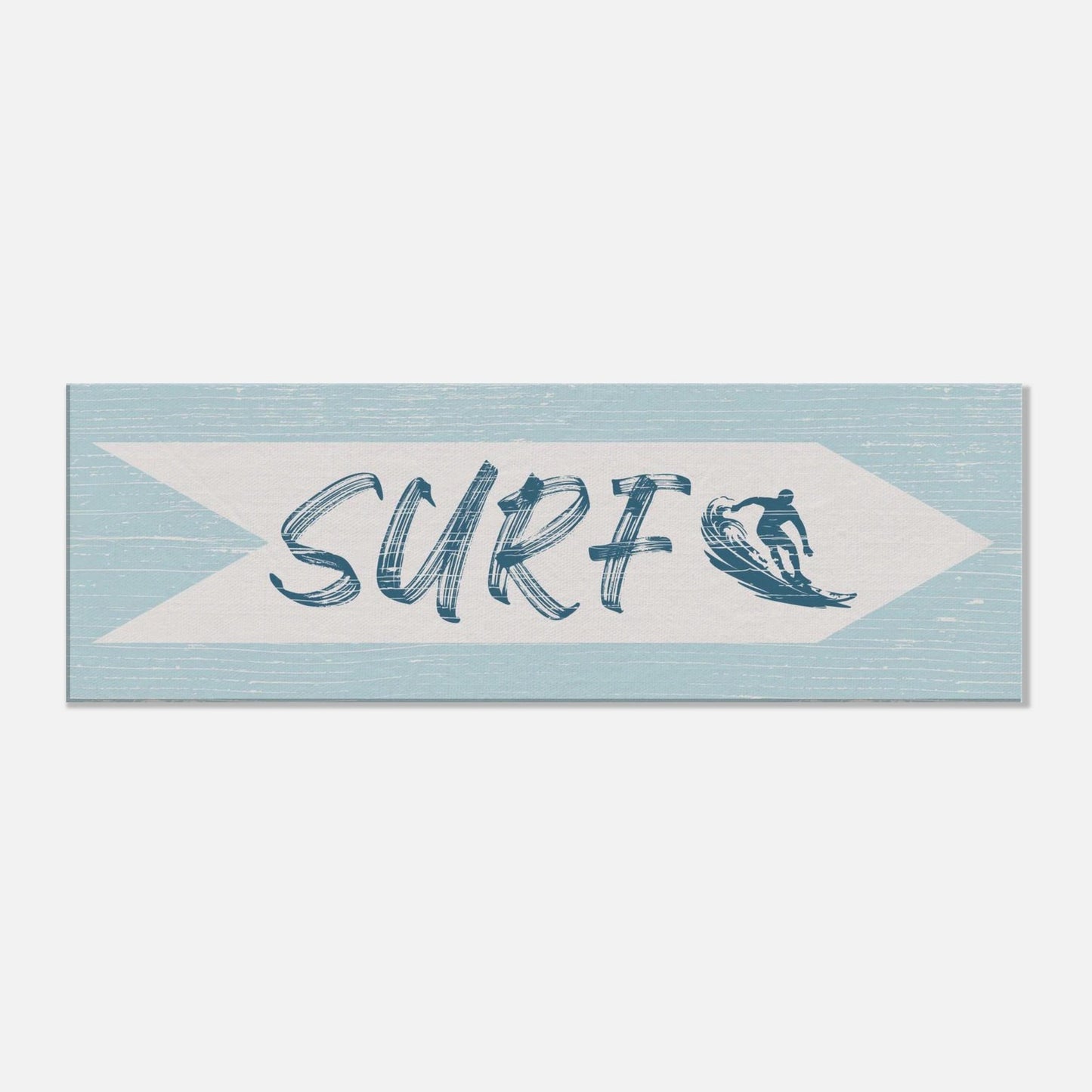 Surf Sign Canvas Wall Art - Out of Office Outfitters - Print Material