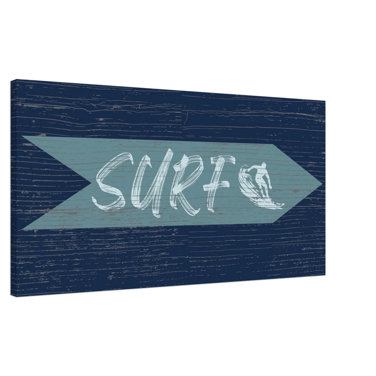 Surf Sign Canvas Wall Art - Out of Office Outfitters - Print Material