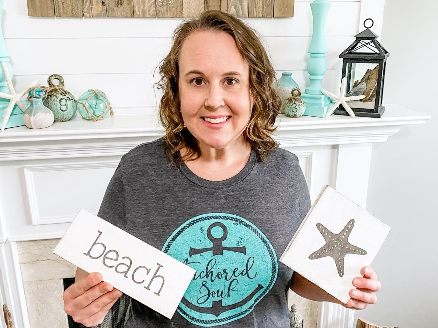 Coastal Decor for Beach Lovers: Handmade Signs by Anchored Soul Designs ...