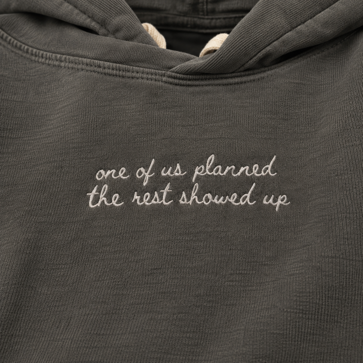 "One of Us Planned The Rest Showed Up" Personalized Travel Truths Hoodie