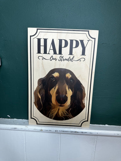 Celebrate Your Pup Wooden Wall Art