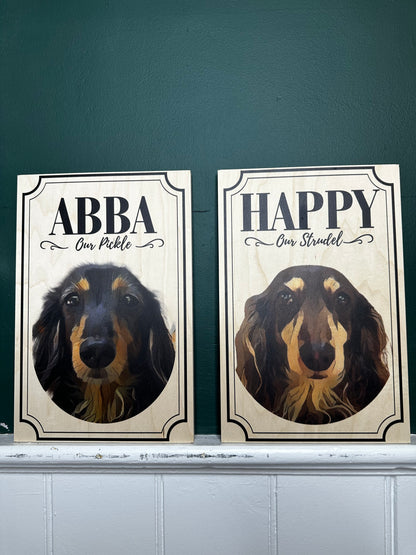 Celebrate Your Pup Wooden Wall Art