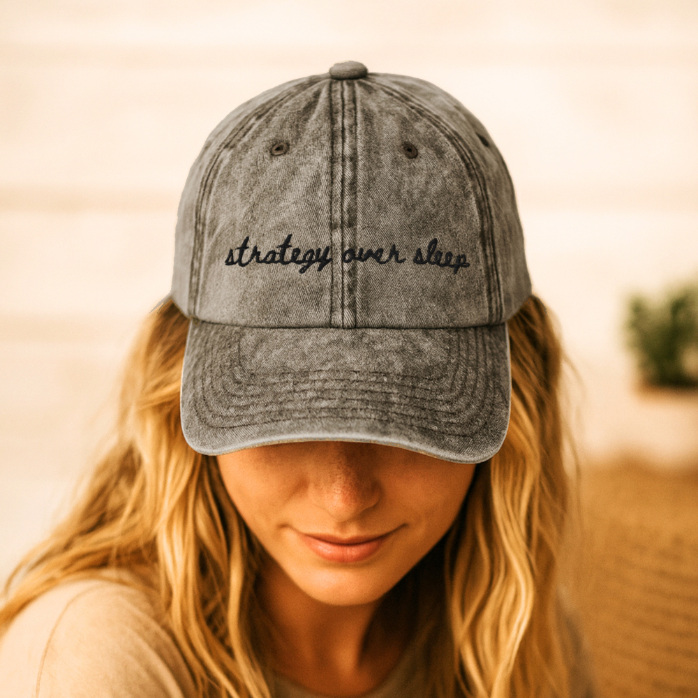Strategy Over Sleep - Limited Drop Travel Truths Hat