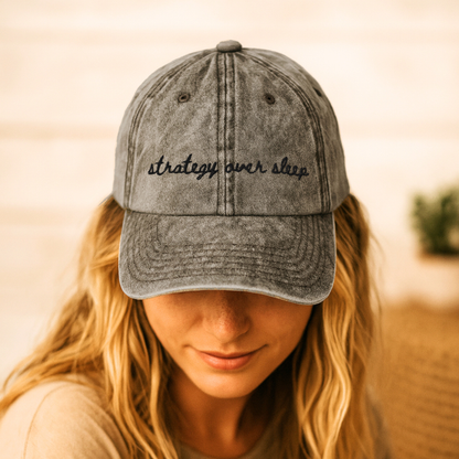 Strategy Over Sleep - Limited Drop Travel Truths Hat