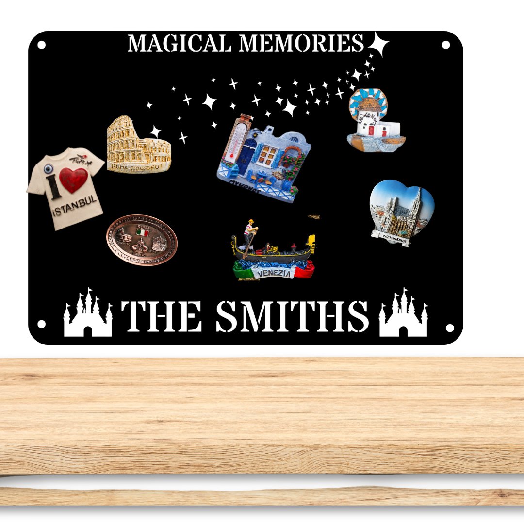 Castle Memories Magnet Board - Out of Office Outfitters - Die - Cut Sign