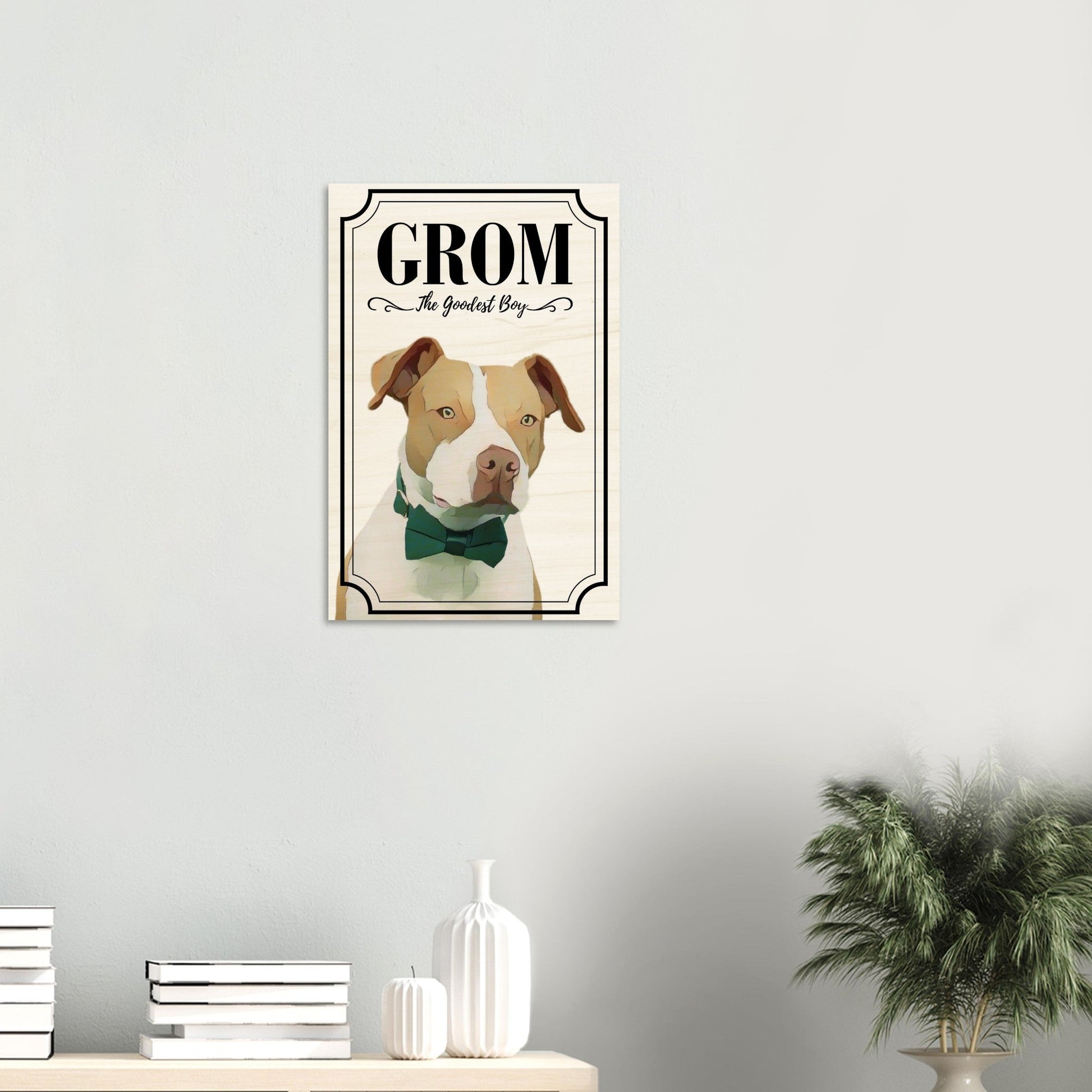 Celebrate Your Pup Wood Print - Out of Office Outfitters - Print Material