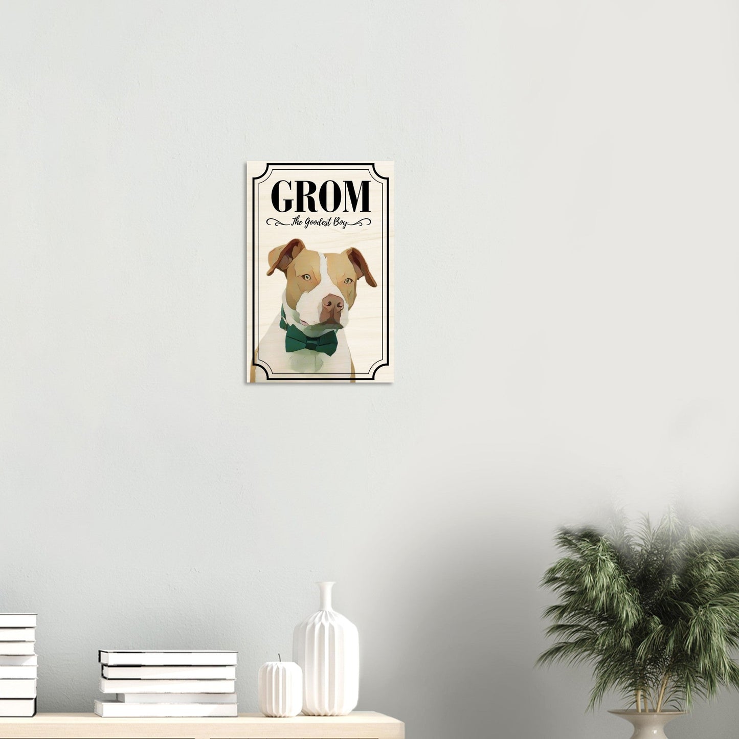 Celebrate Your Pup Wood Print - Out of Office Outfitters - Print Material