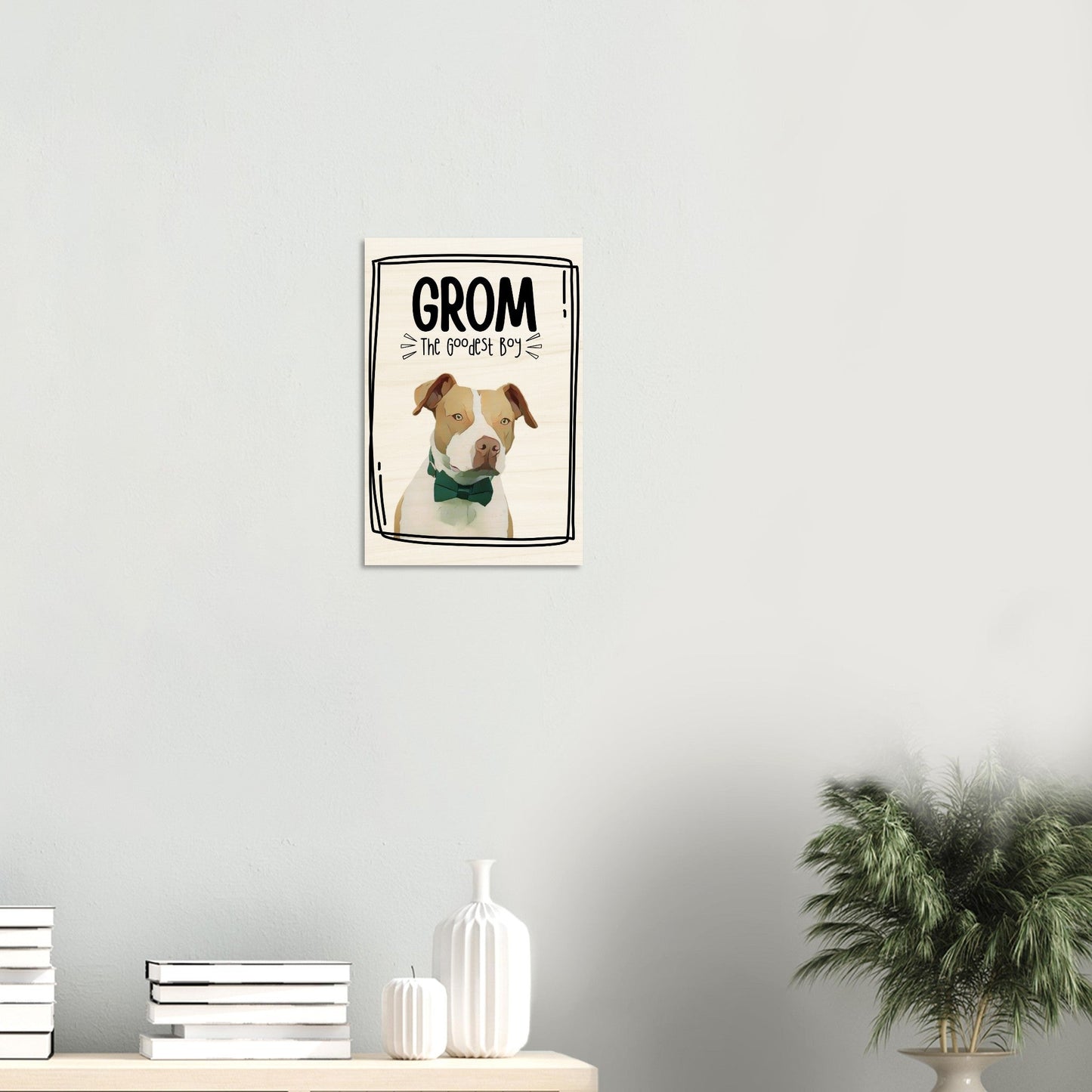 Celebrate Your Pup Wood Print - Out of Office Outfitters - Print Material