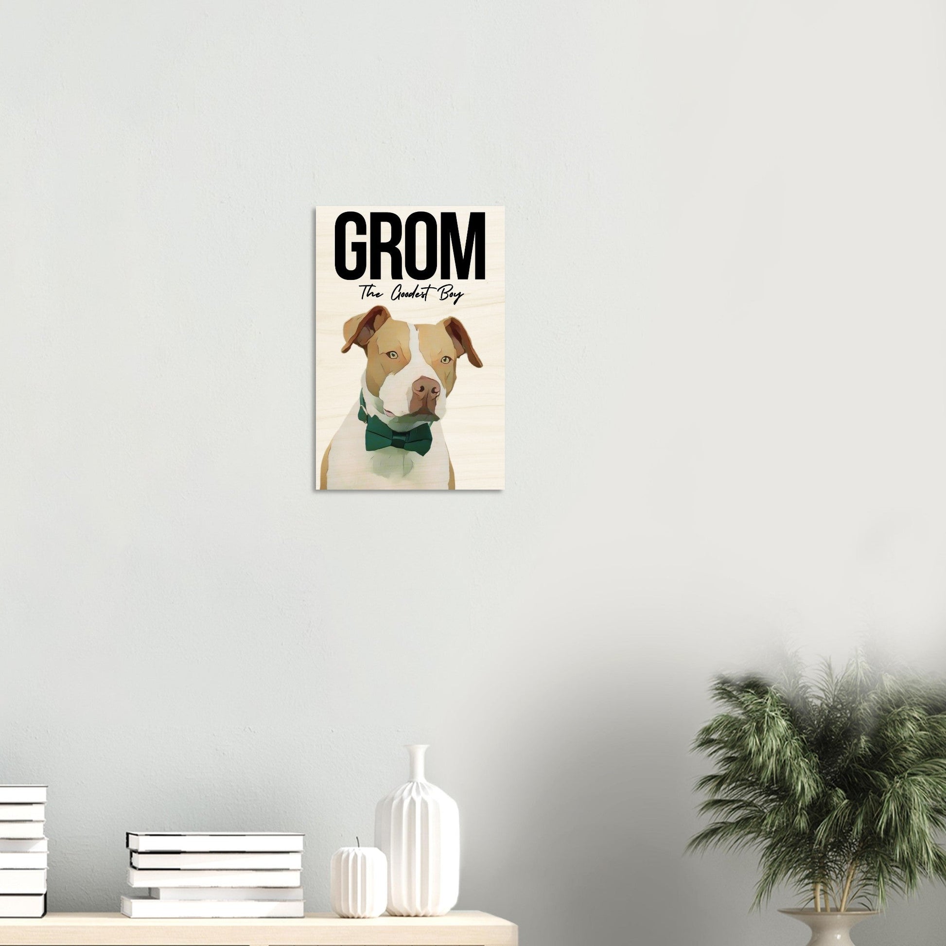 Celebrate Your Pup Wood Print - Out of Office Outfitters - Print Material