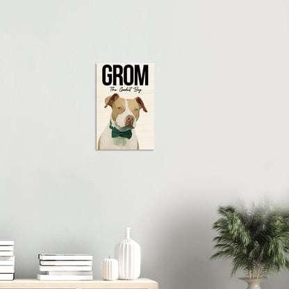 Celebrate Your Pup Wood Print - Out of Office Outfitters - Print Material