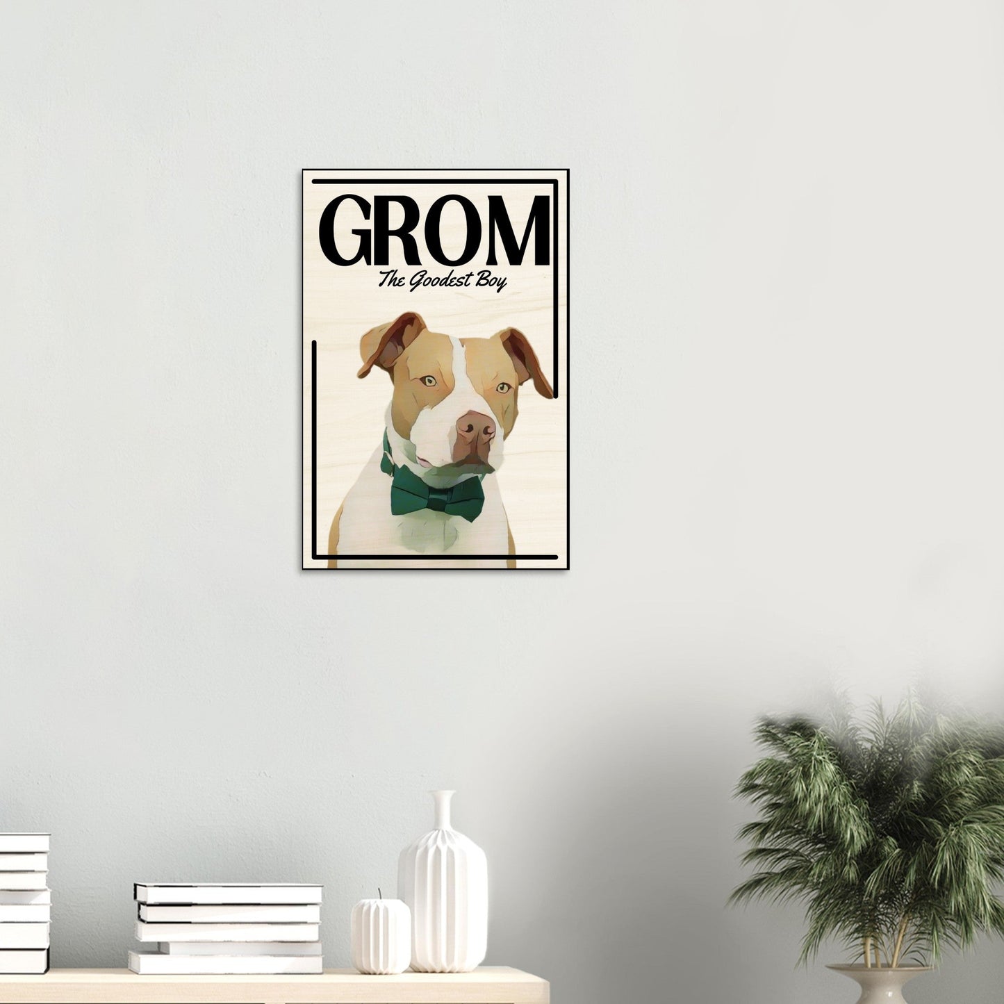 Celebrate Your Pup Wood Print - Out of Office Outfitters - Print Material