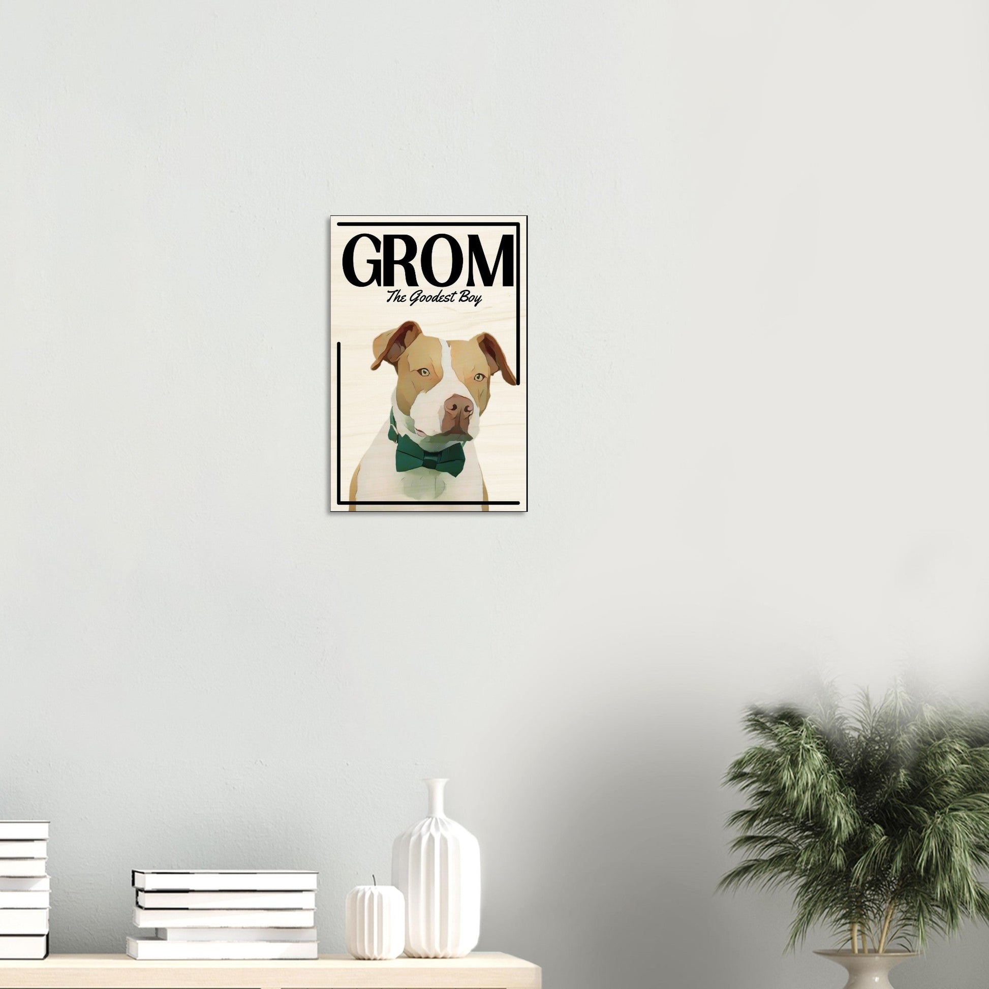 Celebrate Your Pup Wood Print - Out of Office Outfitters - Print Material