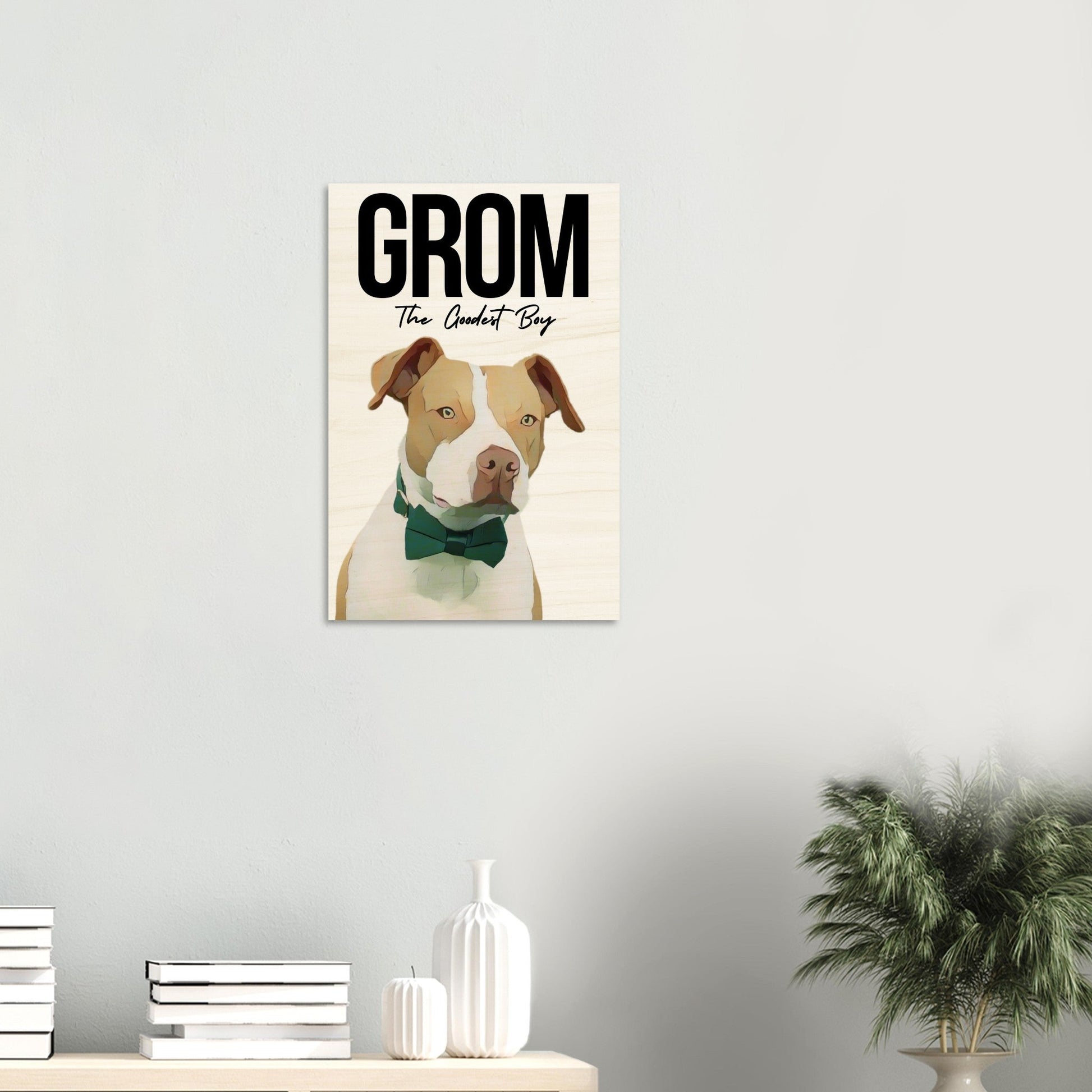 Celebrate Your Pup Wood Print - Out of Office Outfitters - Print Material