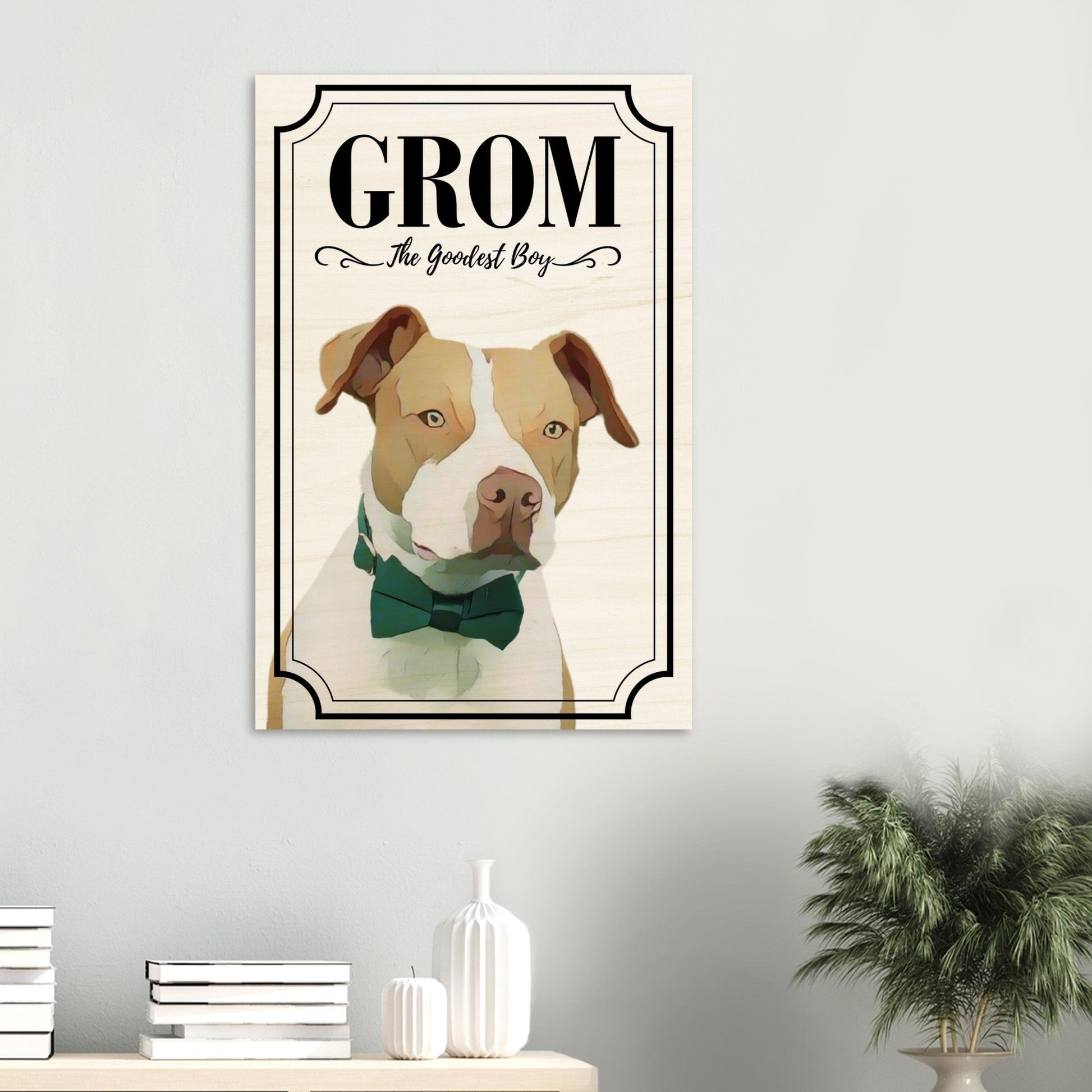 Celebrate Your Pup Wood Print - Out of Office Outfitters - Print Material