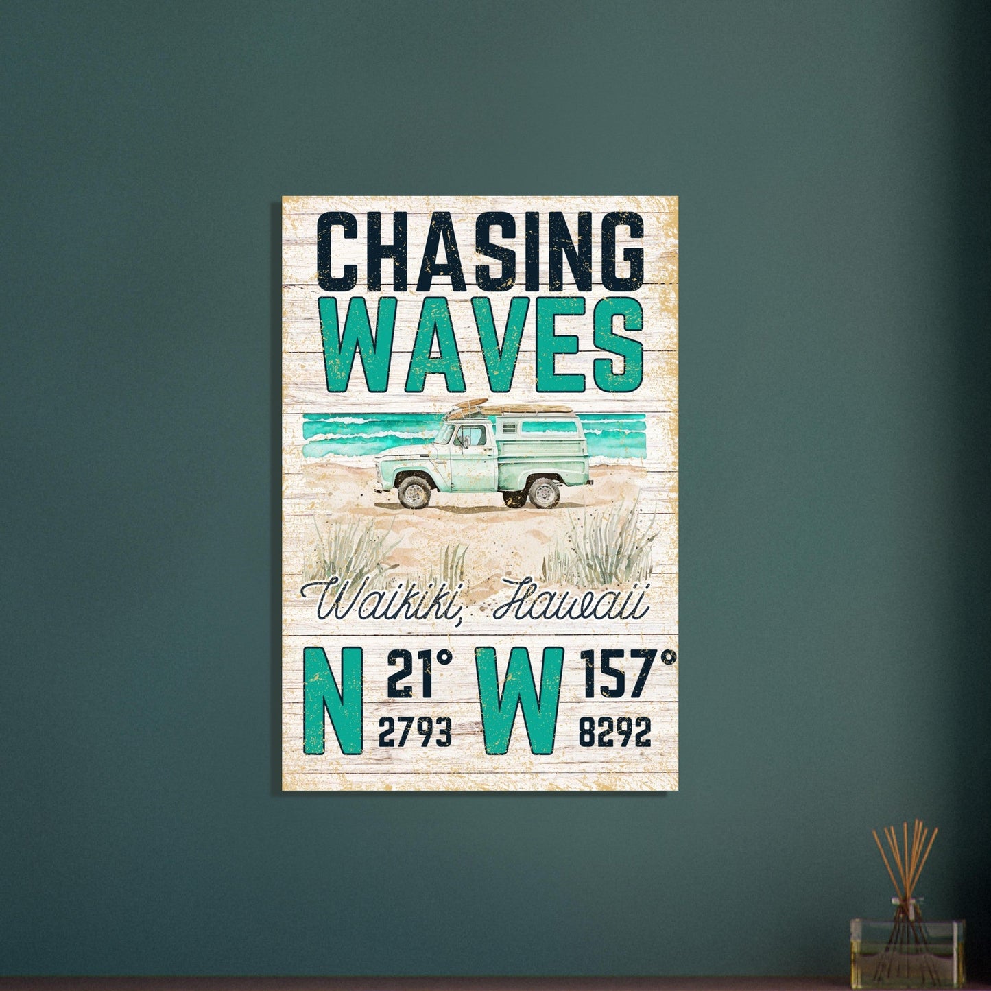 Chasing Waves Poster - Out of Office Outfitters - Print Material