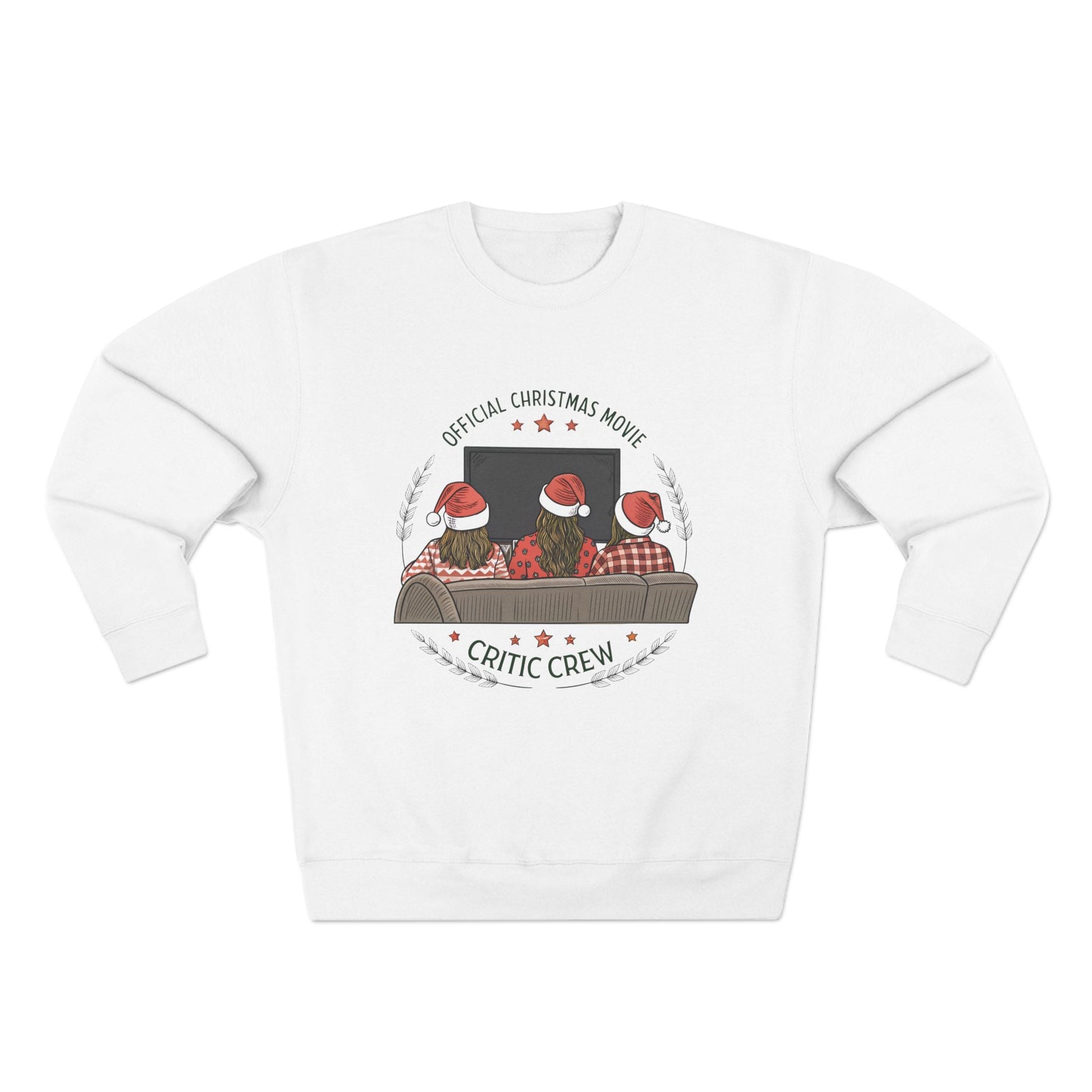 Christmas Movie Critic Crew Sweatshirt - Out of Office Outfitters - Sweatshirt