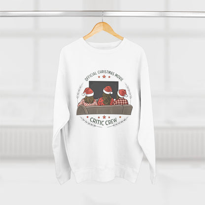 Christmas Movie Critic Crew Sweatshirt - Out of Office Outfitters - Sweatshirt