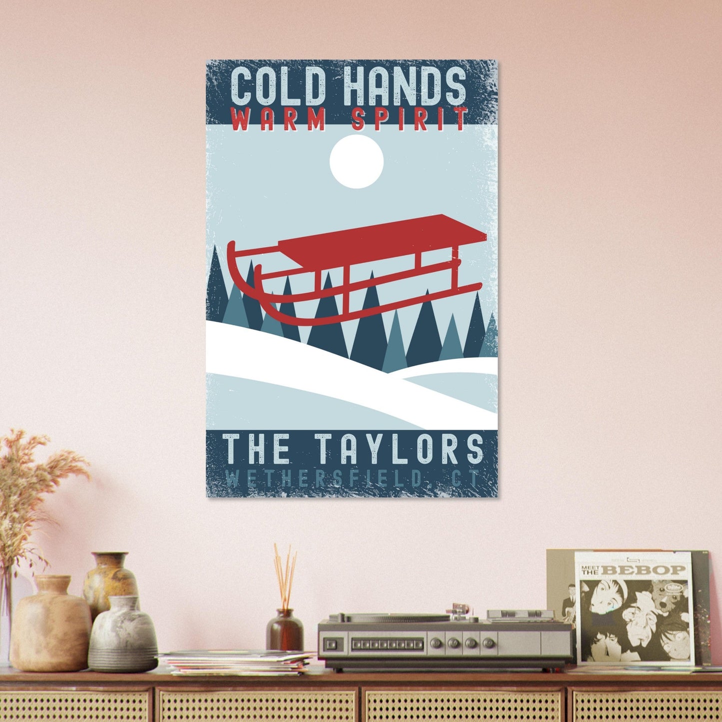 Cold Hands, Warm Spirit Poster - Out of Office Outfitters - Print Material