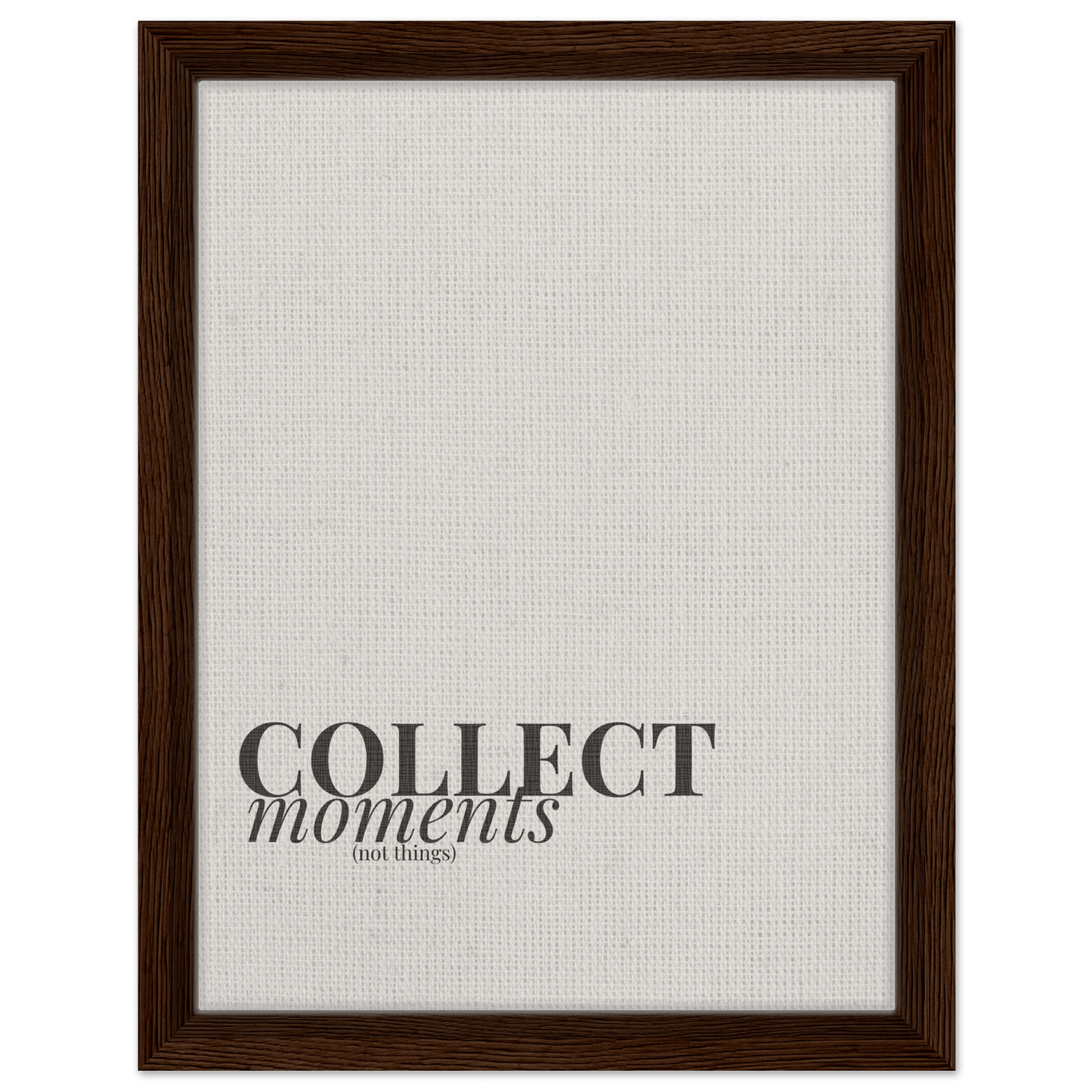 Collect Moments Travel Inspired Canvas Wall Art - Out of Office Outfitters - Print Material