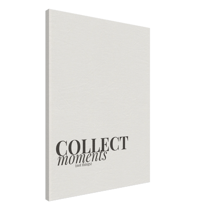 Collect Moments Travel Inspired Canvas Wall Art - Out of Office Outfitters - Print Material