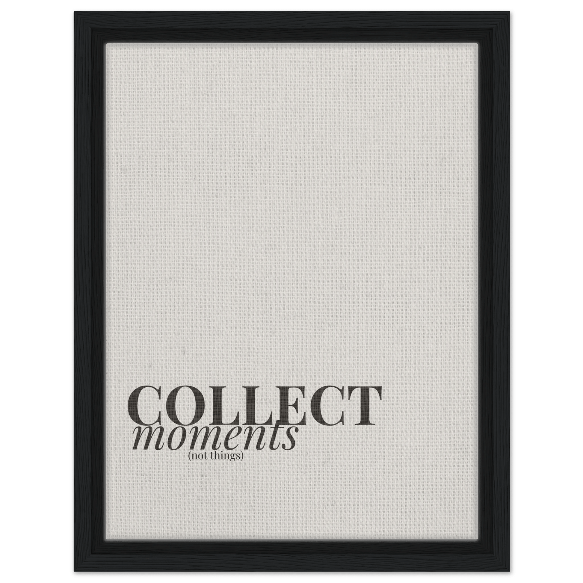 Collect Moments Travel Inspired Canvas Wall Art - Out of Office Outfitters - Print Material