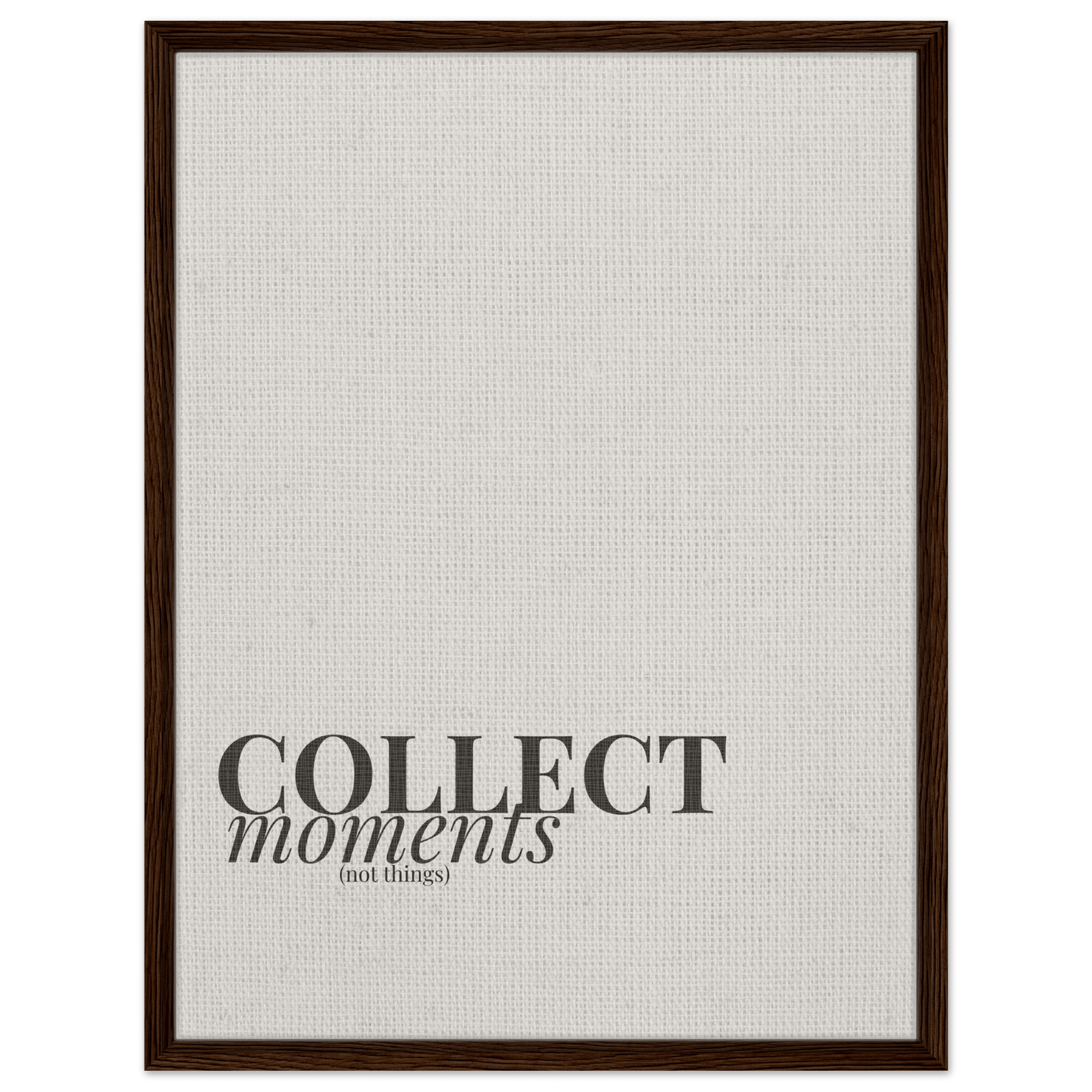 Collect Moments Travel Inspired Canvas Wall Art - Out of Office Outfitters - Print Material