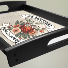 Confetti Conspiracy Signature Cocktail Personalized Large Serving Tray - Out of Office Outfitters - Home Decor