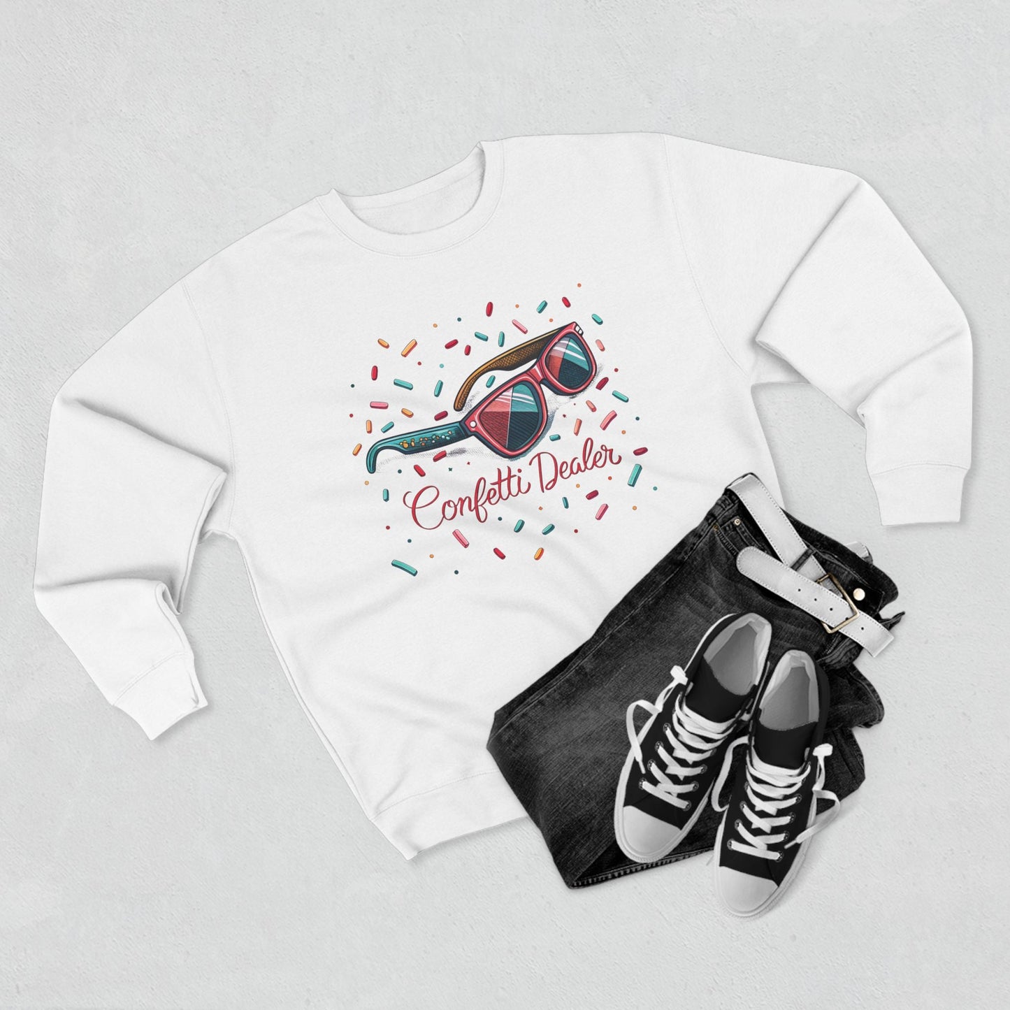 Confetti Dealer Sweatshirt - Out of Office Outfitters - Sweatshirt