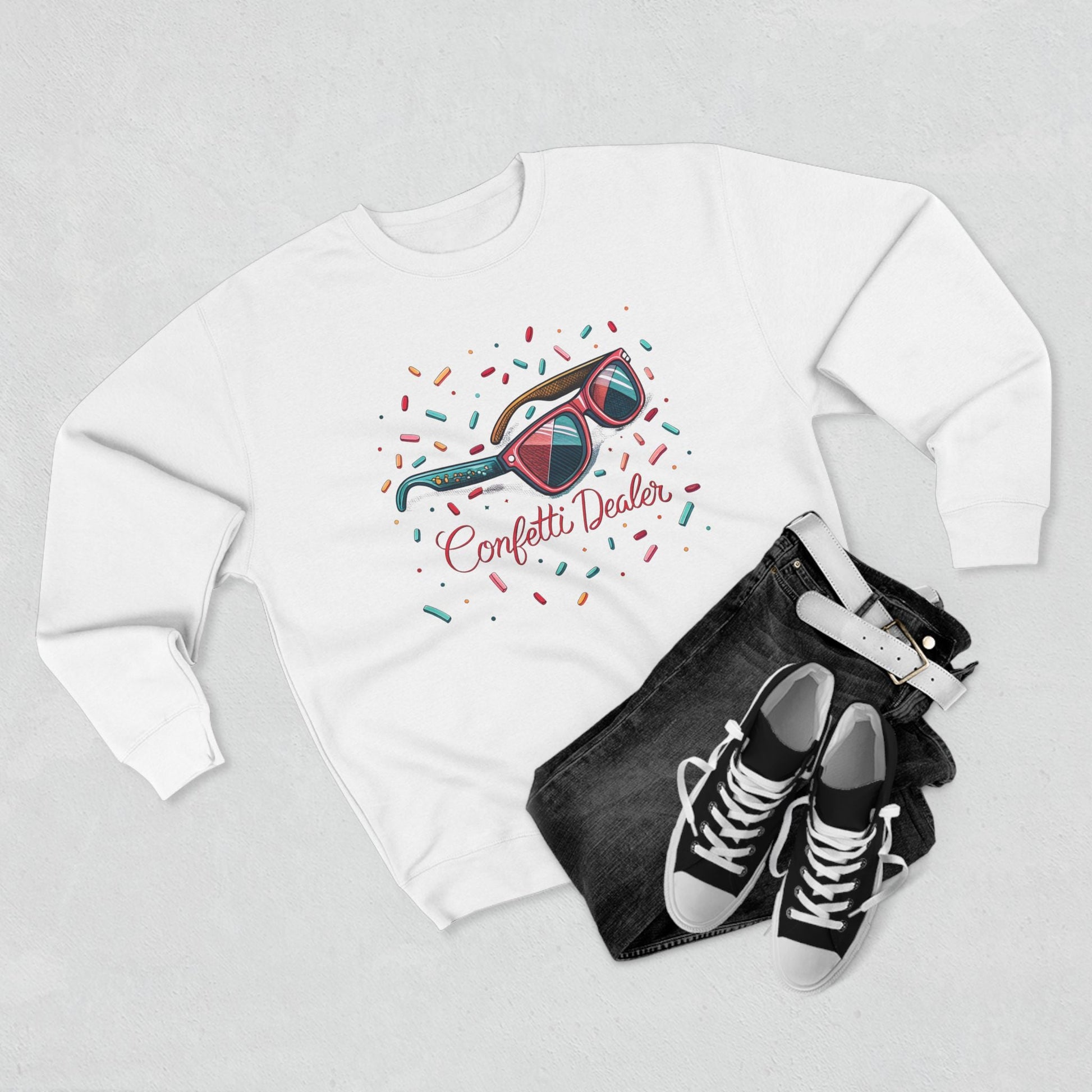 Confetti Dealer Sweatshirt - Out of Office Outfitters - Sweatshirt