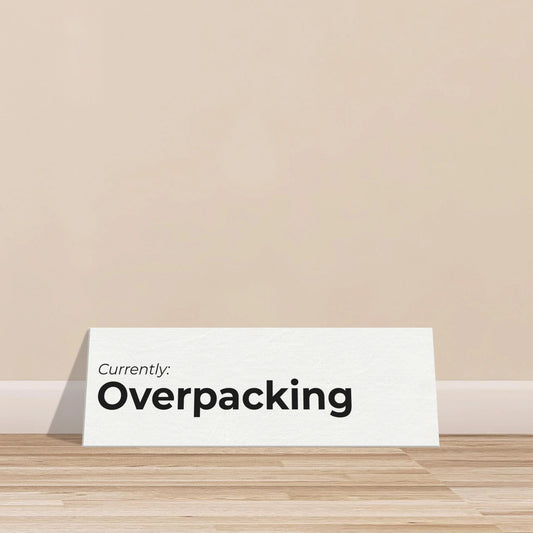 Currently: {Status} Travel Canvas Wall Art - Out of Office Outfitters - Print Material