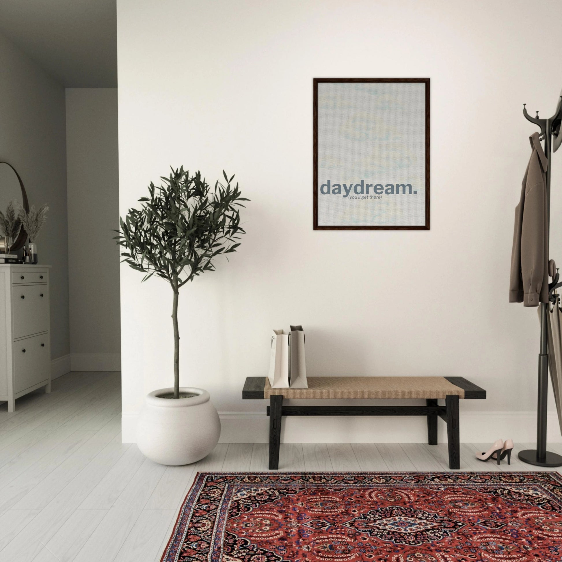 Daydream — Soft Minimal Canvas Wall Art - Out of Office Outfitters - Print Material