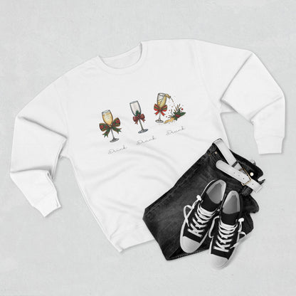 Drink Drank Drunk Christmas Sweatshirt - Out of Office Outfitters - Sweatshirt