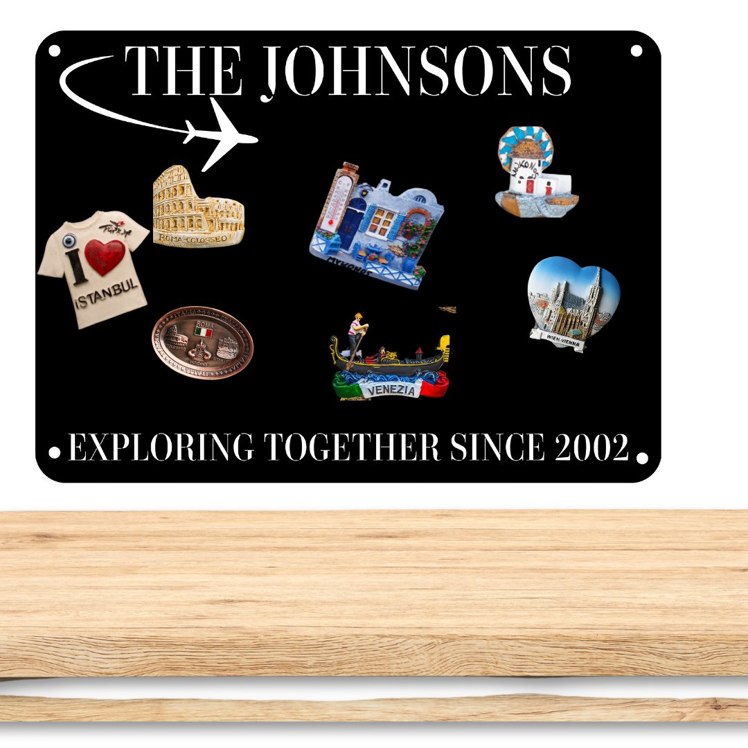 Exploring Together Magnet Board - Out of Office Outfitters - Die - Cut Sign