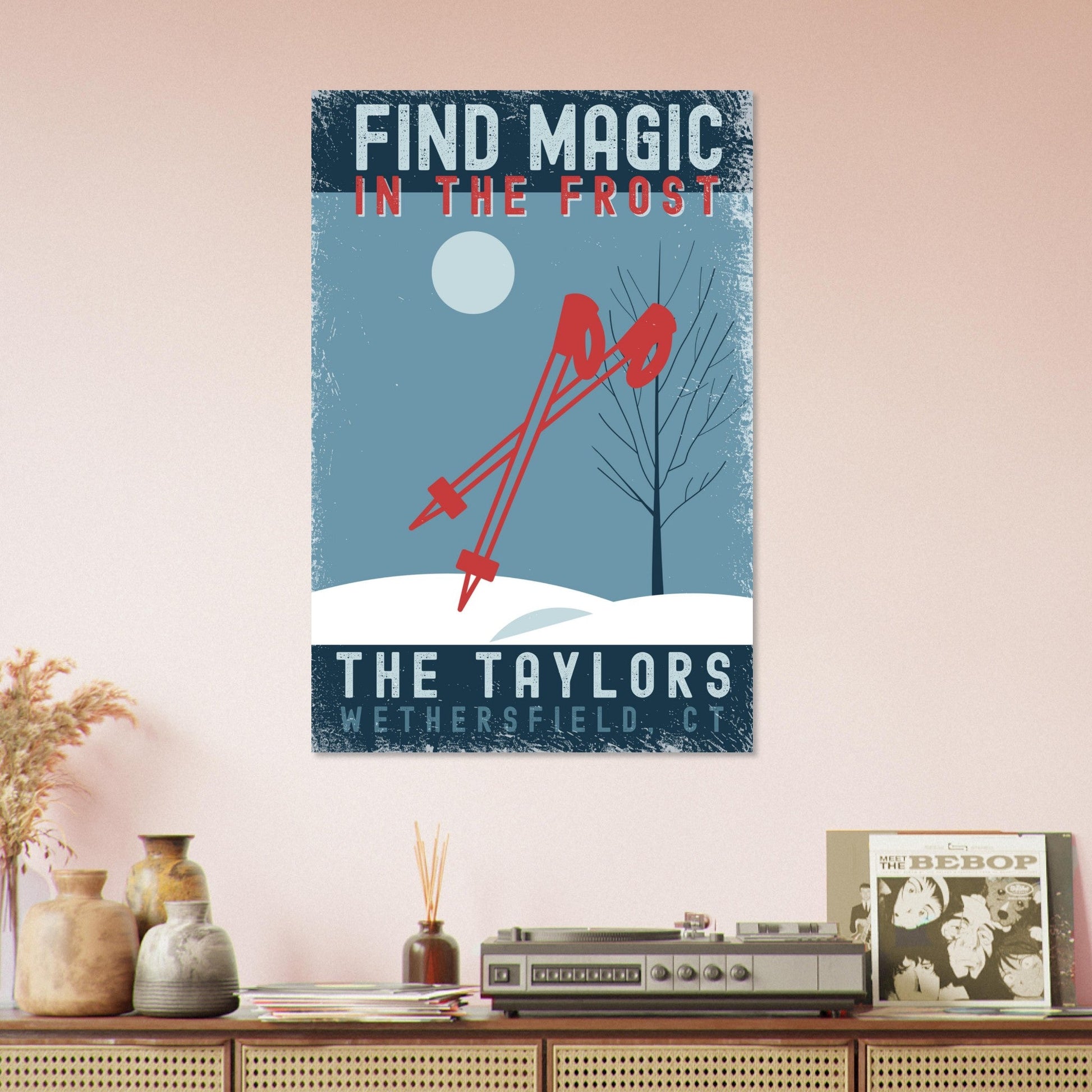 Find Magic in the Frost Poster - Out of Office Outfitters - Print Material