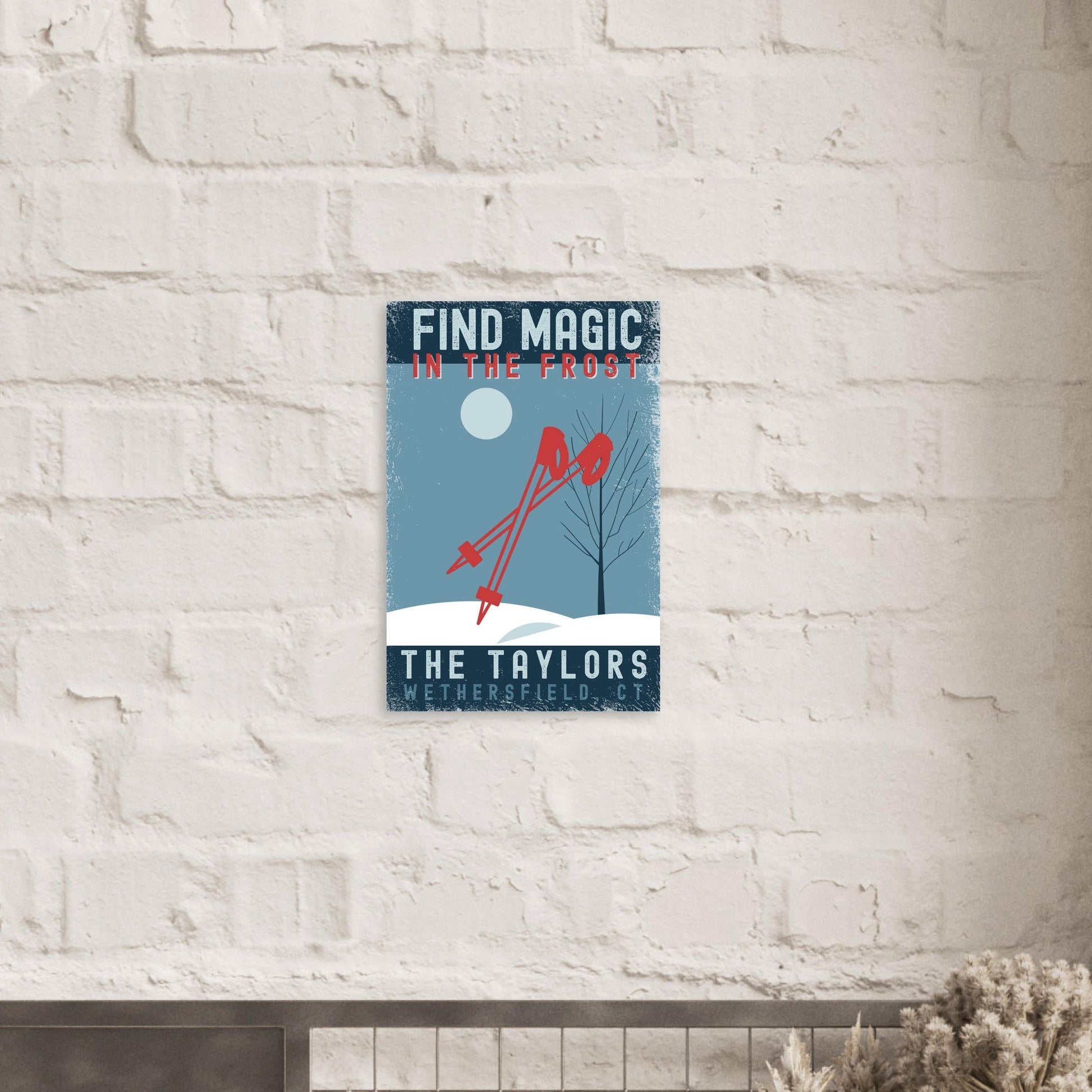 Find Magic in the Frost Poster - Out of Office Outfitters - Print Material