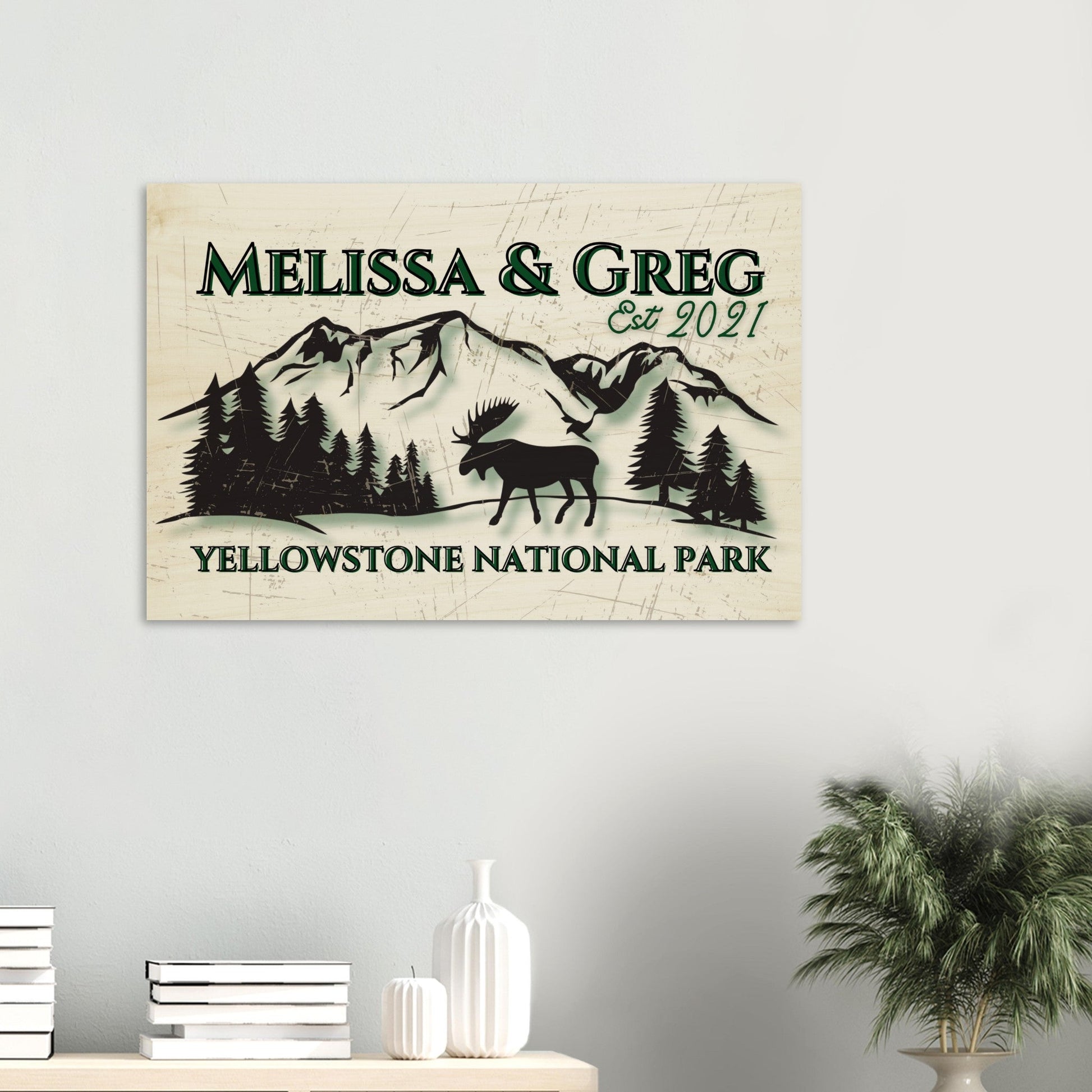 Hiking Location Wood Print - Out of Office Outfitters - Home Decor