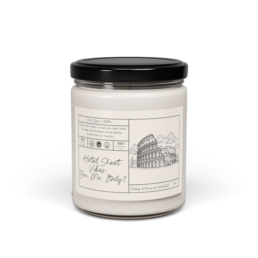 Hotel Sheets Vibes Personalized Giftable Candle for Travelers - Out of Office Outfitters - Home Decor
