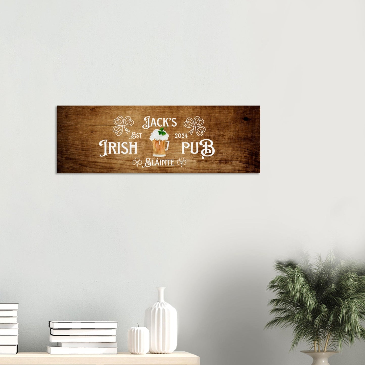 Irish Pub Sign Canvas - Out of Office Outfitters - Print Material