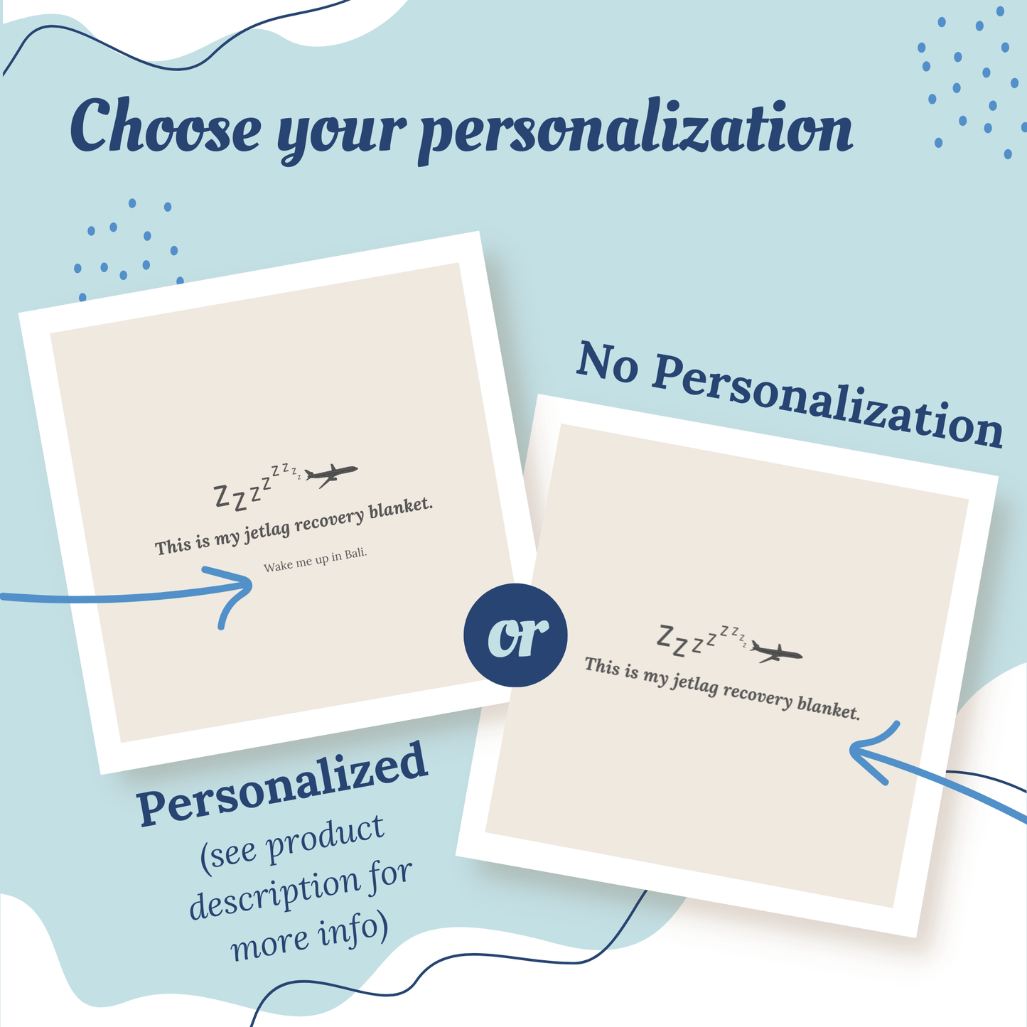 Jetlag Recovery Blanket - Warm Sherpa Travel Throw - Out of Office Outfitters - Home Decor