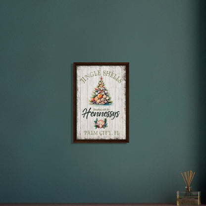 Jingle Shells Christmas Canvas - Out of Office Outfitters - Print Material