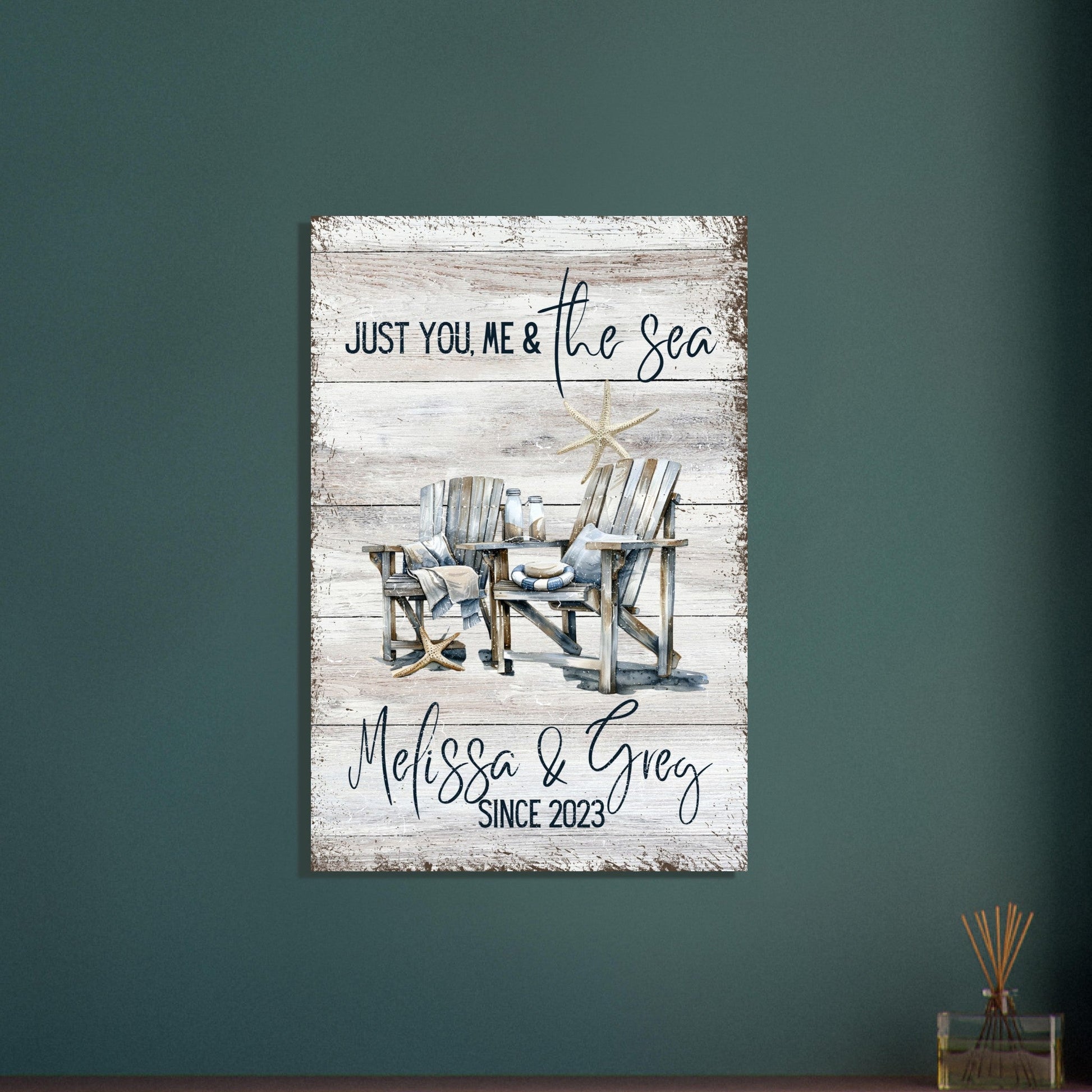 Just You, Me & The Sea Poster - Out of Office Outfitters - Print Material